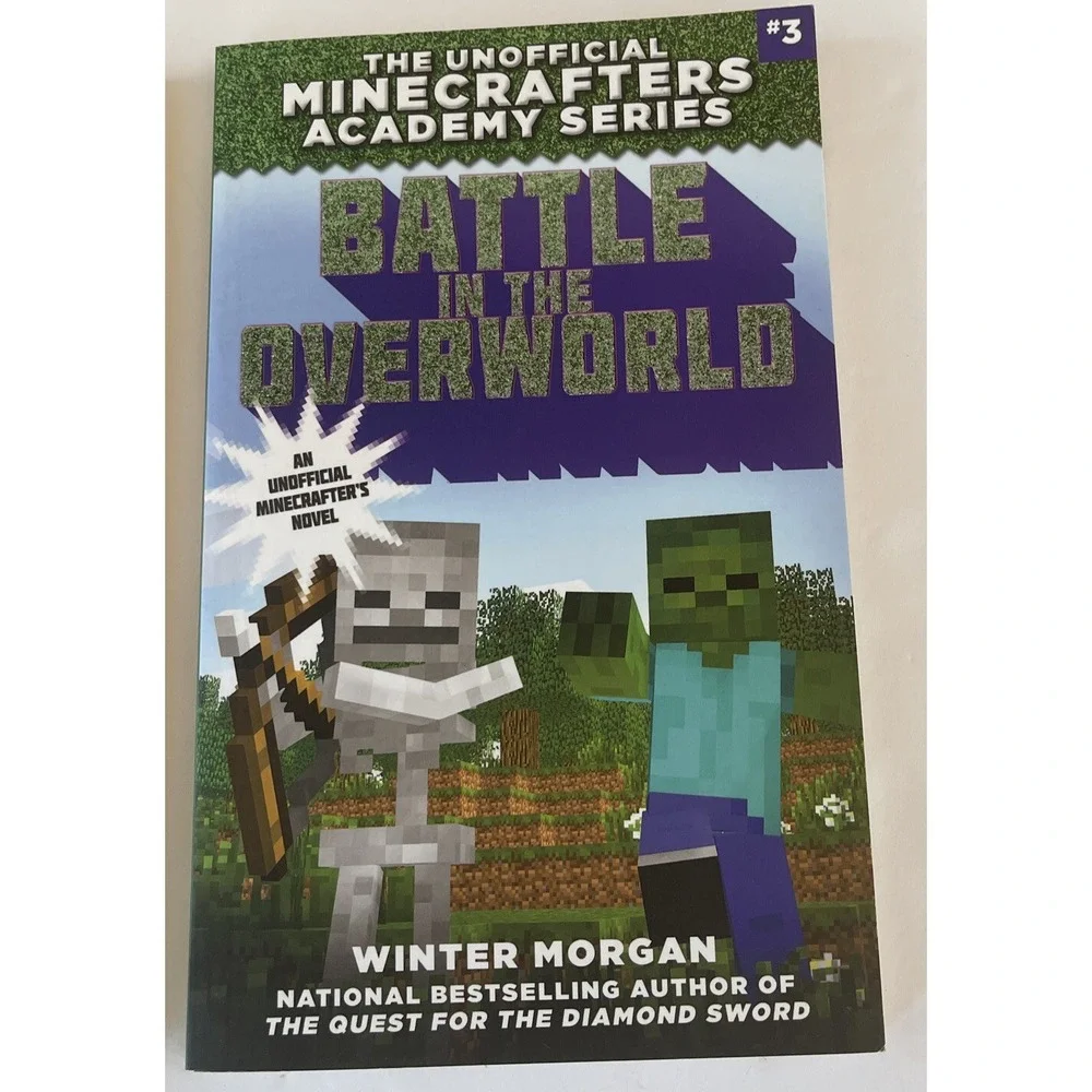 Minecraft Books An Official Unofficial Novel 5 Book Lot Creepers‎
